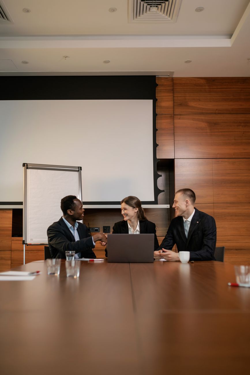 people sitting at the table